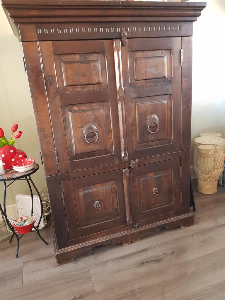 koloniale kast, Ophalen, Gebruikt, 50 tot 75 cm, 100 tot 150 cm