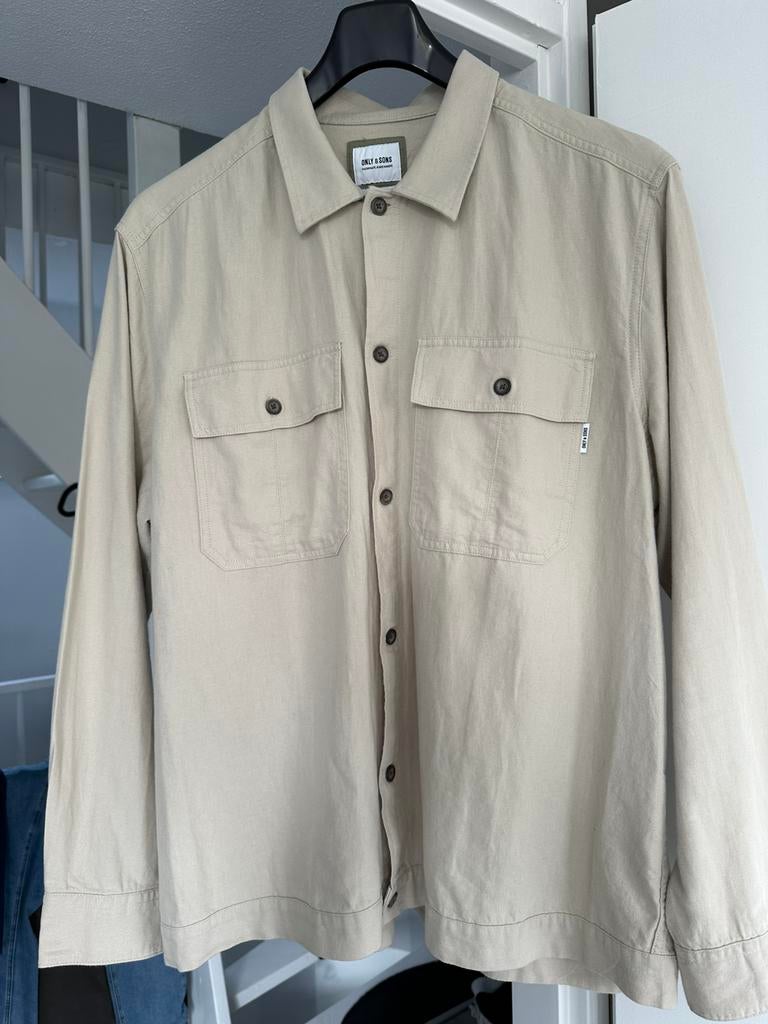 NIEUW BLOESJASJE maat XXL, Kleding | Heren, Overhemden, Ophalen of Verzenden, Nieuw, Beige, Overige halswijdtes