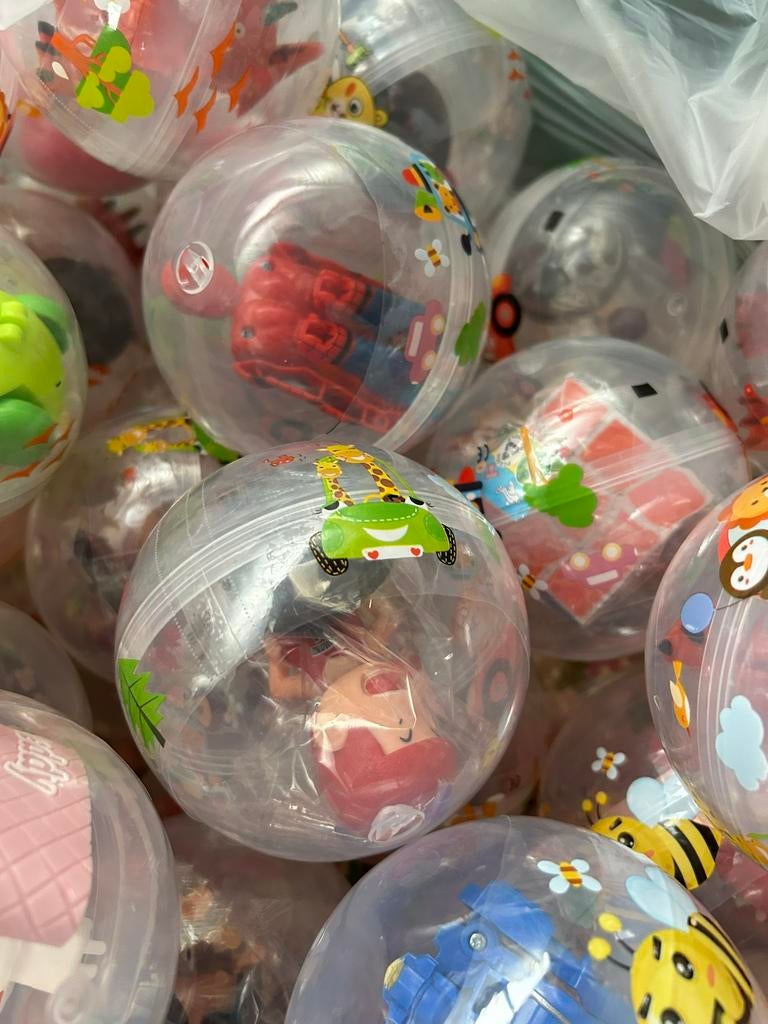 Luxe 100mm speelgoed capsules surprise capsules, Verzamelen, Automaten | Overige, Nieuw, Ophalen of Verzenden