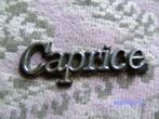 oldtimer Chevrolet Caprice embleem logo metalen plaatje, Verzamelen, Ophalen of Verzenden, Gebruikt, Auto's