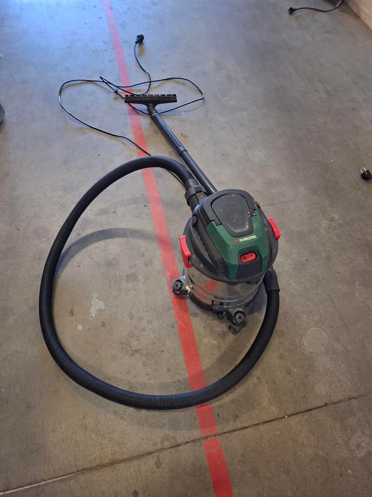 Parkside nat- en droogzuiger - Krachtige alleszuiger, Ophalen, Gebruikt, Waterstofzuiger, Reservoir