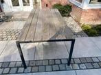 Tribu Illum Tuintafel Teak & Aluminium 210x98 cm, Ophalen, Gebruikt, Rechthoekig, Teakhout