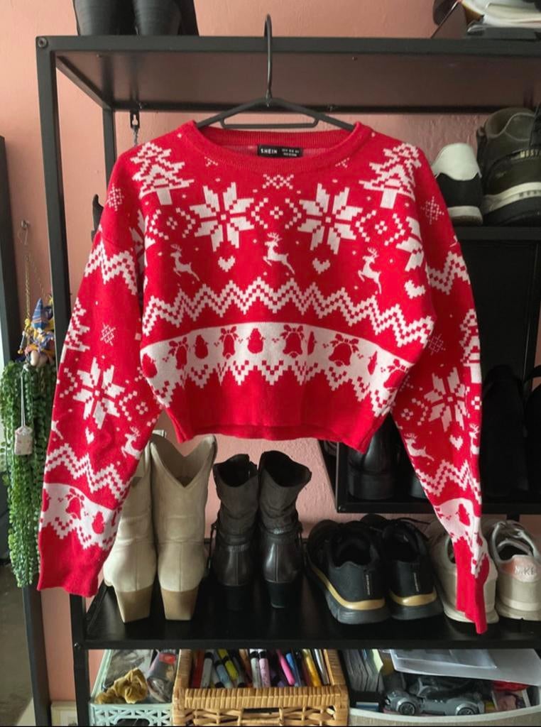 Fout kerstkroptrui, Maat 38/40 (M), Overige typen, Ophalen of Verzenden, Gedragen