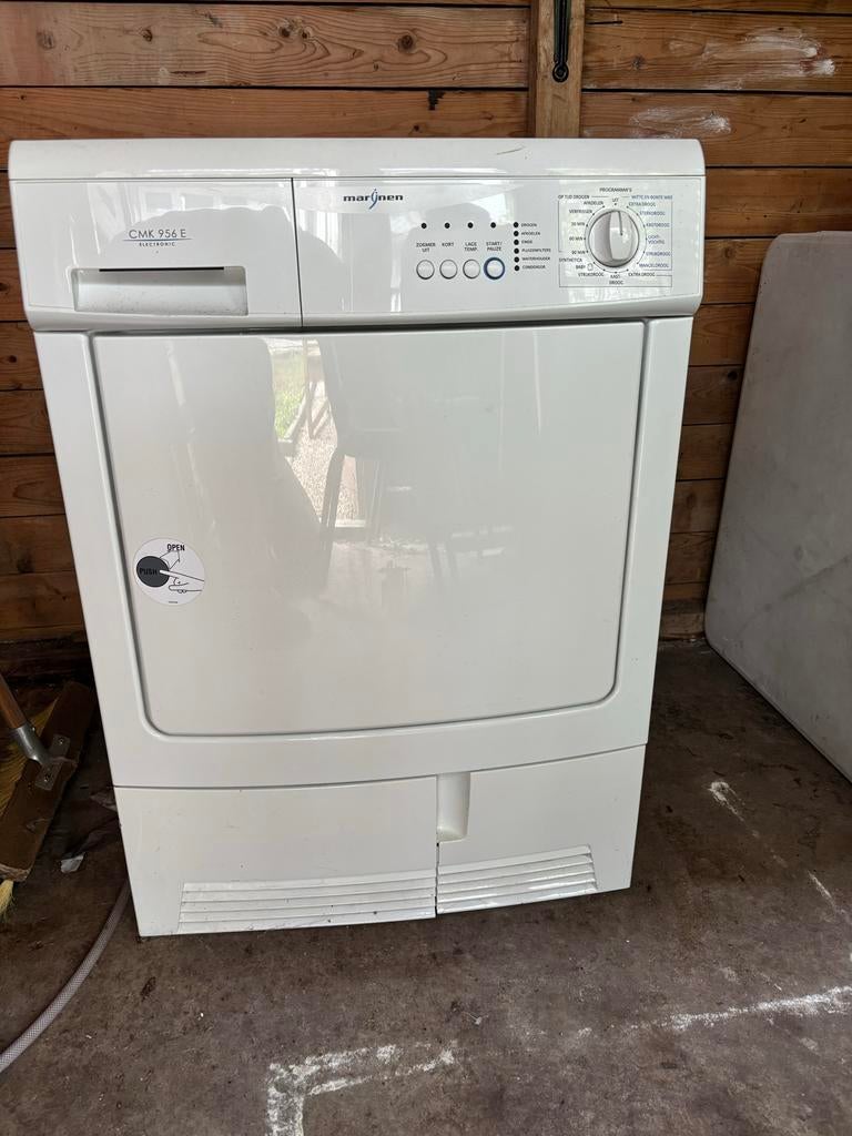 Marijnen CMK 956 E Wasdroger, Ophalen, 6 tot 8 kg, Gebruikt, Voorlader