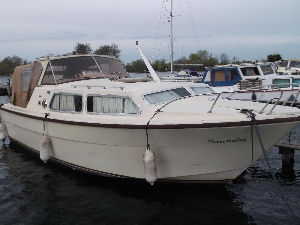 waterland 850x320 mitsibushi 42 pk 400 uur, Ophalen, Gebruikt, Binnenboordmotor, Diesel