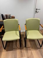 Vergadersroel 2 stuks, groen, Ophalen of Verzenden, Zo goed als nieuw, Overige kleuren