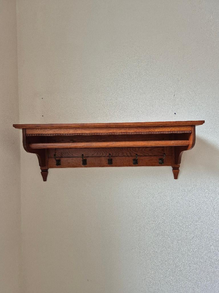 Wand kapstok, Huis en Inrichting, Woonaccessoires | Kapstokken, Zo goed als nieuw, Minder dan 100 cm, Hout, Ophalen