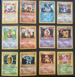 1st Edition Engelse Base Set Kaarten, Ophalen of Verzenden, Zo goed als nieuw, Meerdere kaarten