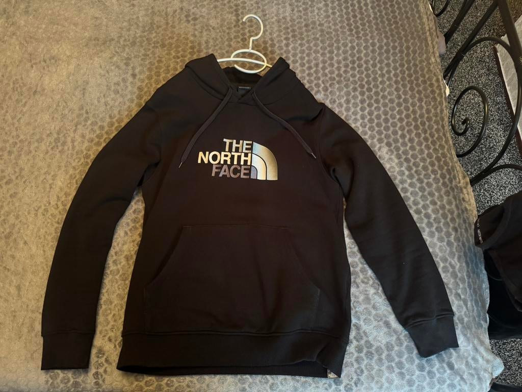 The north face hoody zgan, Verzenden, Zo goed als nieuw, Maat 52/54 (L), Zwart