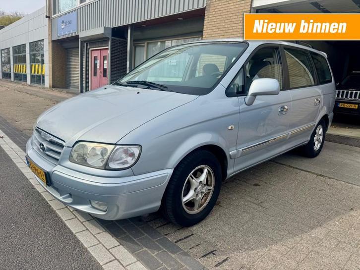 Hyundai TRAJET 2.0i CVVT Dynamic Summer 7PERS RIJDT GOED EXP, Auto's, Hyundai, Bedrijf, Trajet, ABS, Airbags, Airconditioning