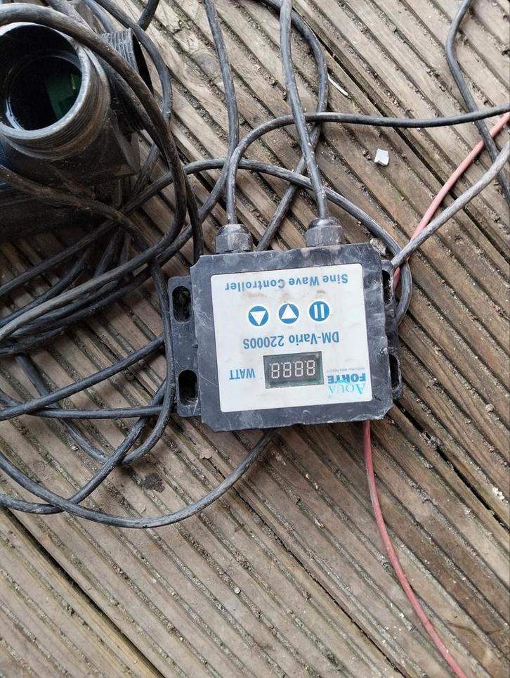 AquaForte DM Vario 22000 S Sine Wave Controller (gebruikt), Tuin en Terras, Waterpompen, Gebruikt, Elektrisch, Overige typen, Ophalen of Verzenden