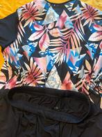 Verschillende Burkini s met tropische print en zwarte broek, Ophalen of Verzenden, Zo goed als nieuw, Zwart, Overige typen