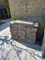 Gratis stoeptegels 30x30, Tuin en Terras, Tegels en Klinkers, Ophalen, Gebruikt, Beton, Terrastegels