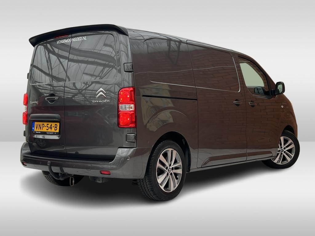 Citroën Jumpy BlueHDi 145 EAT8 Sport Edition Automaat | Aut, Auto's, Bestelauto's, Gebruikt, 4 cilinders, Parkeersensor, Leder en Stof