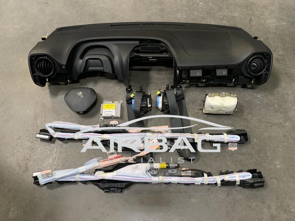 PEUGEOT 108 airbag set dashboard gordelspanners hemel dak, Auto-onderdelen, Dashboard en Schakelaars, Gebruikt, -, -, Ophalen of Verzenden