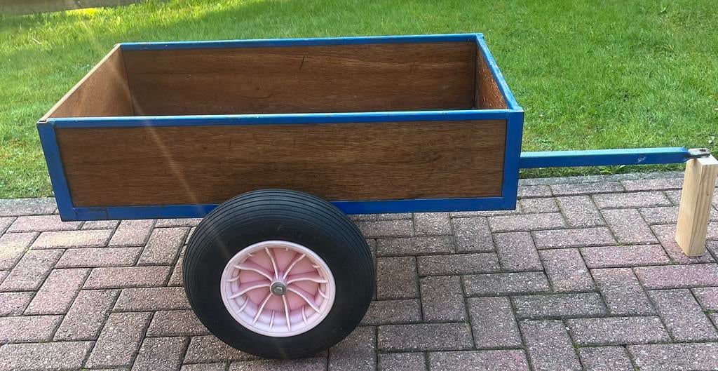 Skelter kar, Ophalen, Gebruikt, Met kar of aanhanger