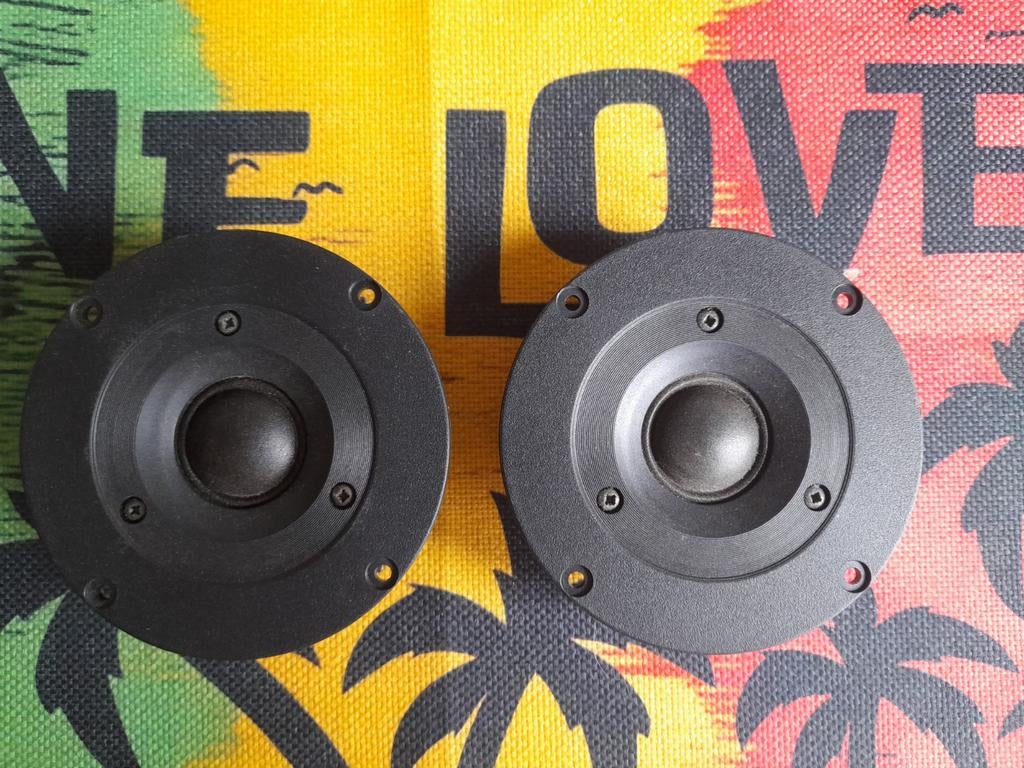 Setje B&O tweeters 6513 made in Denmark, Audio, Tv en Foto, Luidsprekers, Ophalen of Verzenden, Minder dan 60 watt, Front, Rear of Stereo speakers