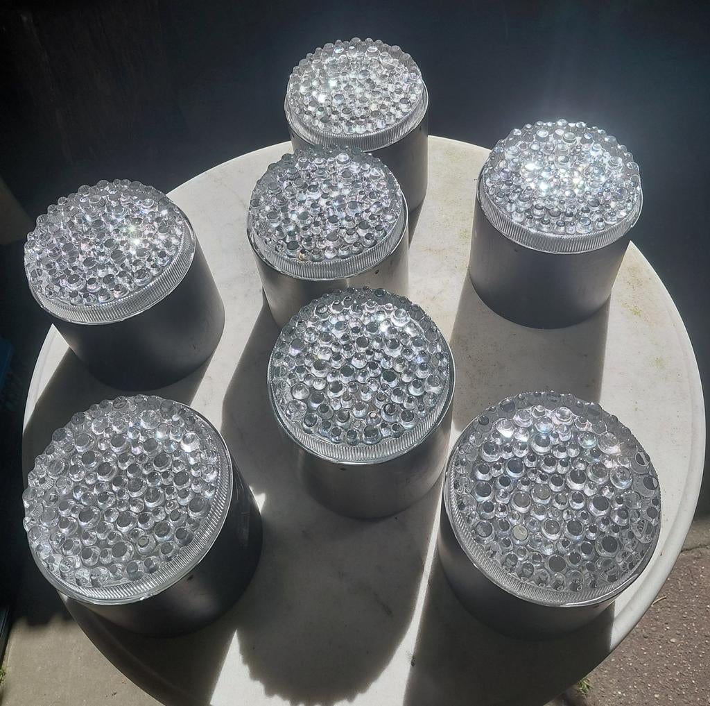 Raak Amsterdam Kristallijn plafondlampen jaren 60, Ophalen of Verzenden