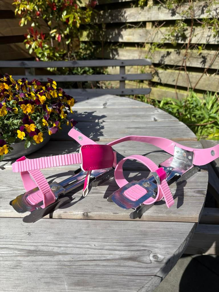 Nijdam verstelbare glij-ijzers, Ophalen of Verzenden, Zo goed als nieuw, Kinderen