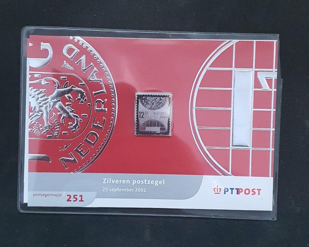 Zilveren Postzegel 2001 - Nederland, Ophalen of Verzenden, Na 1940, Postfris