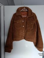 Dames teddy jack L/XL, Ophalen of Verzenden, Zo goed als nieuw, Maat 46/48 (XL) of groter, Bruin