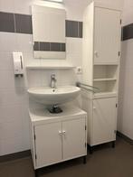 Wastafel kast & hoge badkamer kast, Ophalen, (Half)hoge kast, 50 tot 100 cm, Minder dan 100 cm