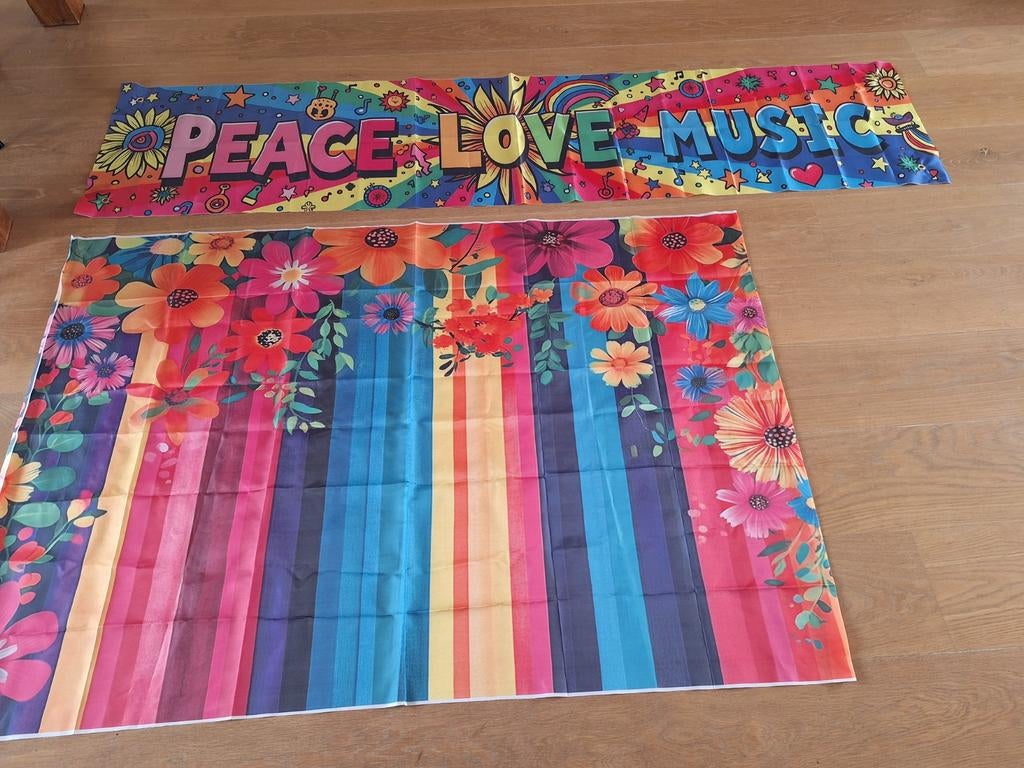 Decoratie Flower Power, Ophalen, Versiering