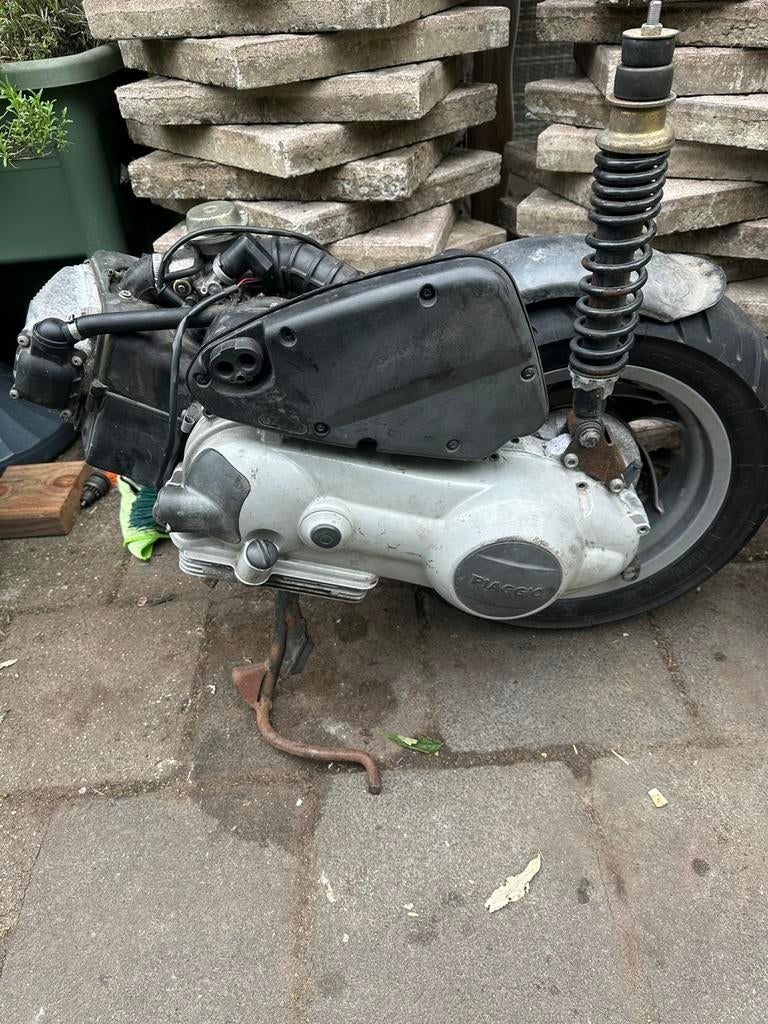 Piaggio Leader blok 125cc plug and play grote trommel 12 inc, Fietsen en Brommers, Brommeronderdelen | Scooters, Ophalen, Zo goed als nieuw