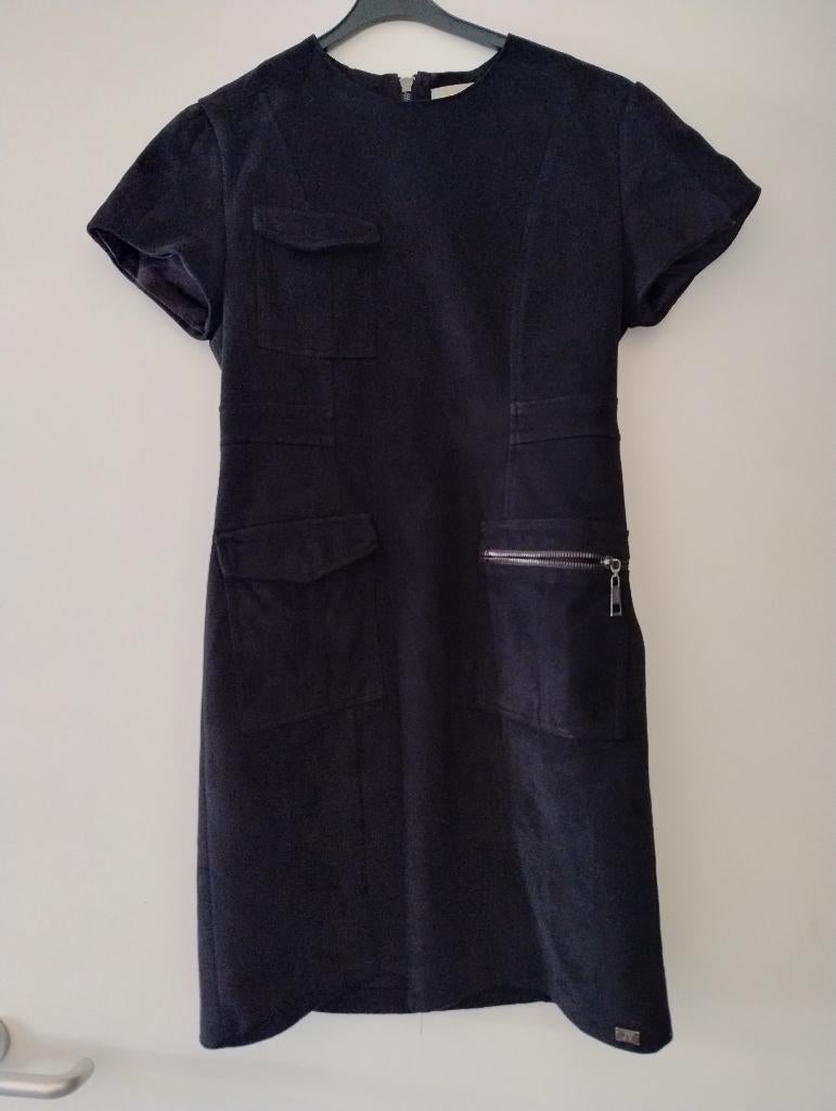 Jurk Josh V 36, Verzenden, Zwart, Zo goed als nieuw, Maat 36 (S)