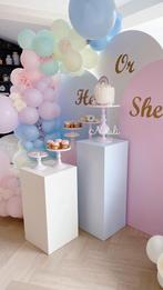 Pastel setting - Deco - Verjaardag - Gender reveal - Feest, Ophalen, Zo goed als nieuw, Geboorte of Huwelijk