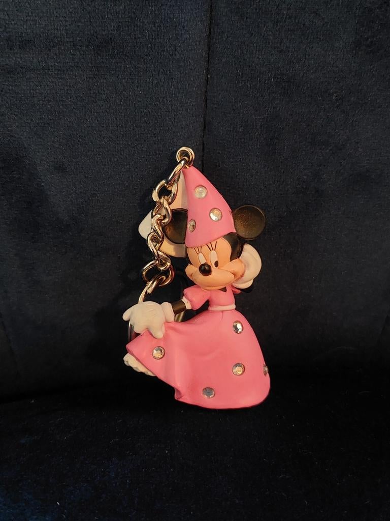 Originele Disney Minnie Mouse Sleutelhanger Prinses, Ophalen of Verzenden, Mickey Mouse, Zo goed als nieuw, Overige typen