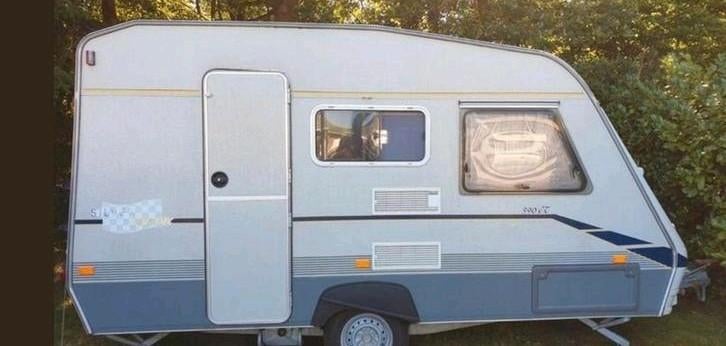 Beyerland Silver sport 390 ct, Caravans en Kamperen, Dwarsbed, Kleine zit, Particulier, Luifel