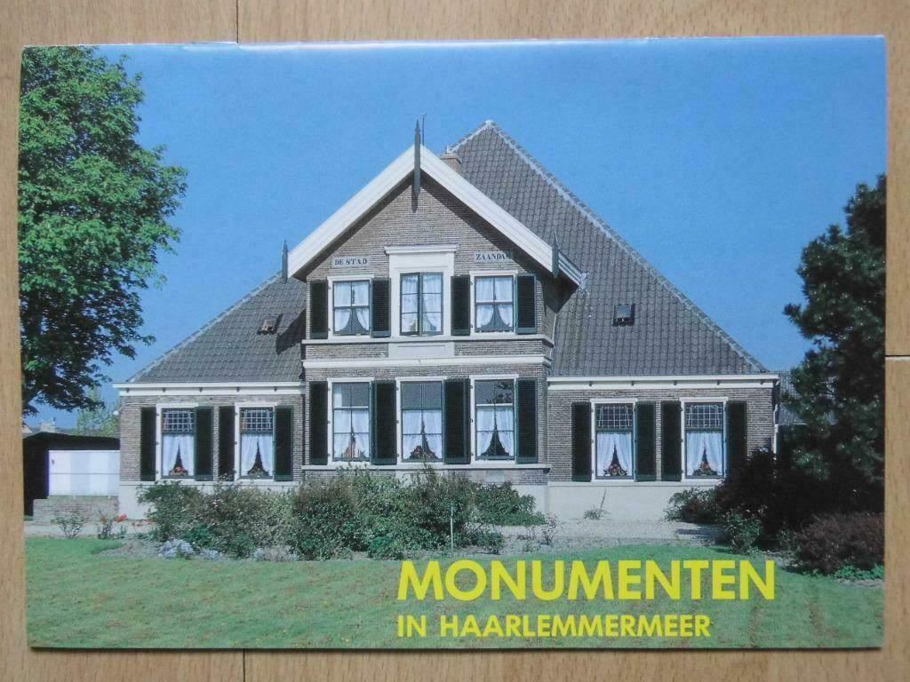 Monumenten in Haarlemmermeer - 1990 - brochure, Ophalen of Verzenden, Nieuw