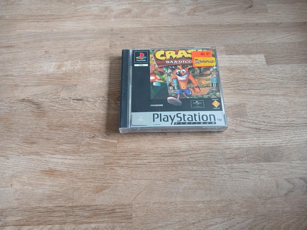 Crash bandicoot ps1, Spelcomputers en Games, Games | Sony PlayStation 1, 1 speler, Zo goed als nieuw, Vanaf 3 jaar, Ophalen