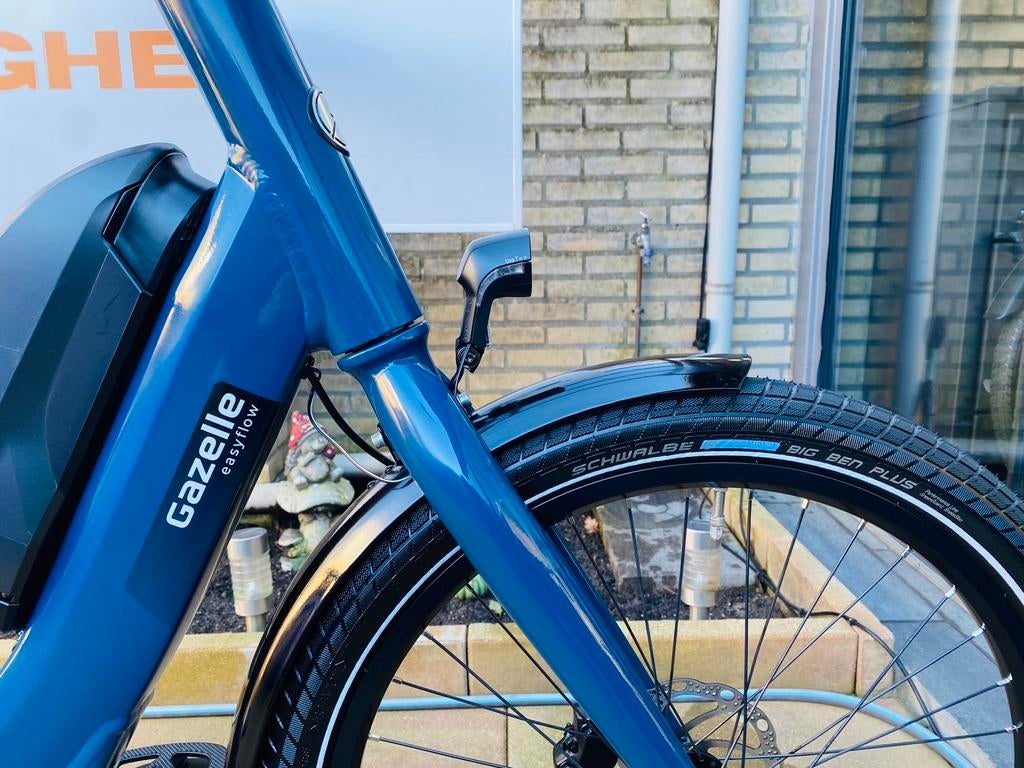 Elektrische Gazelle Easyflow Middenmotor.L46.Totaal.Km630, Ophalen of Verzenden, Zo goed als nieuw, Minder dan 47 cm, 5467kc