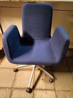 Nette verstelbare bureaustoel. Blauw., Ophalen, Zo goed als nieuw, Blauw