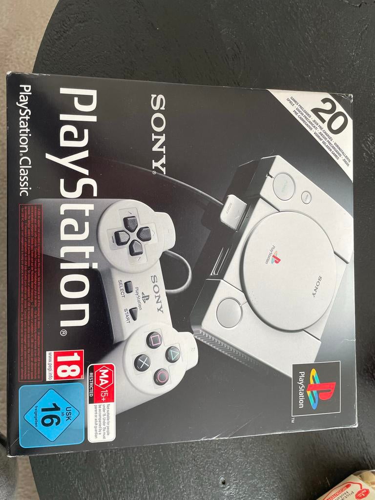 Sony PlayStation Classic in nieuwstaat., Avontuur en Actie, Eén computer, Ophalen of Verzenden, Vanaf 7 jaar