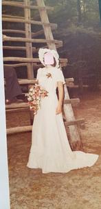 BRUIDSJAPON, kleur champagne, Kleding | Dames, Ophalen of Verzenden, Zo goed als nieuw, Beige, Trouwjurk