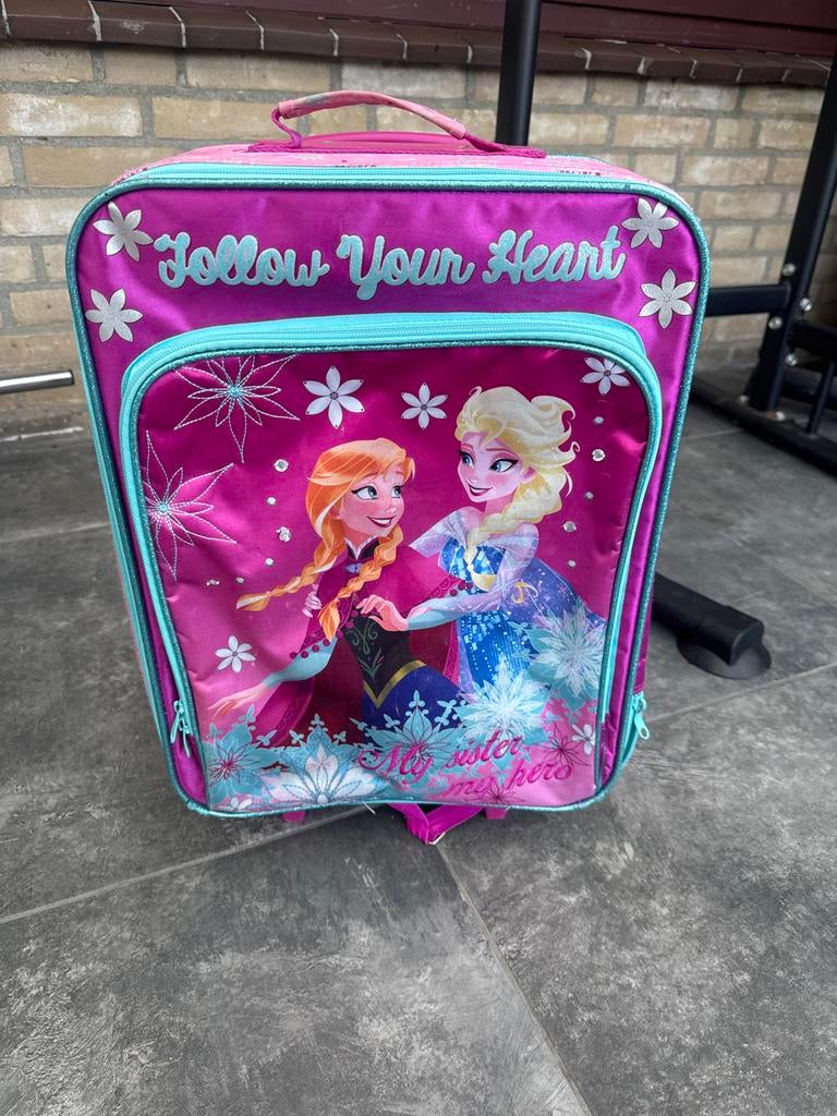 2x Meisje Koffer - Frozen, Ophalen of Verzenden, Gebruikt