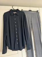 Studio anneloes set parel blouse XXL & block broek XL blauw, Blauw, Maat 46/48 (XL) of groter, Ophalen of Verzenden, Zo goed als nieuw