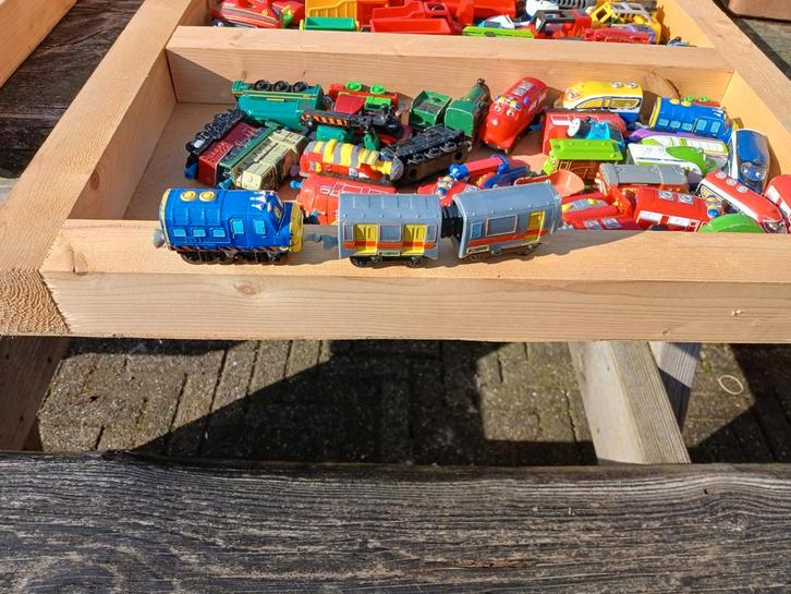 Grote verzameling speelgoedauto's en treinen, Kinderen en Baby's, Speelgoed | Speelgoedvoertuigen, Gebruikt, Ophalen