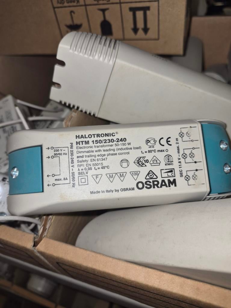 Osram Halotronic HTM 150/230-240 elektronische transformator, Ophalen of Verzenden