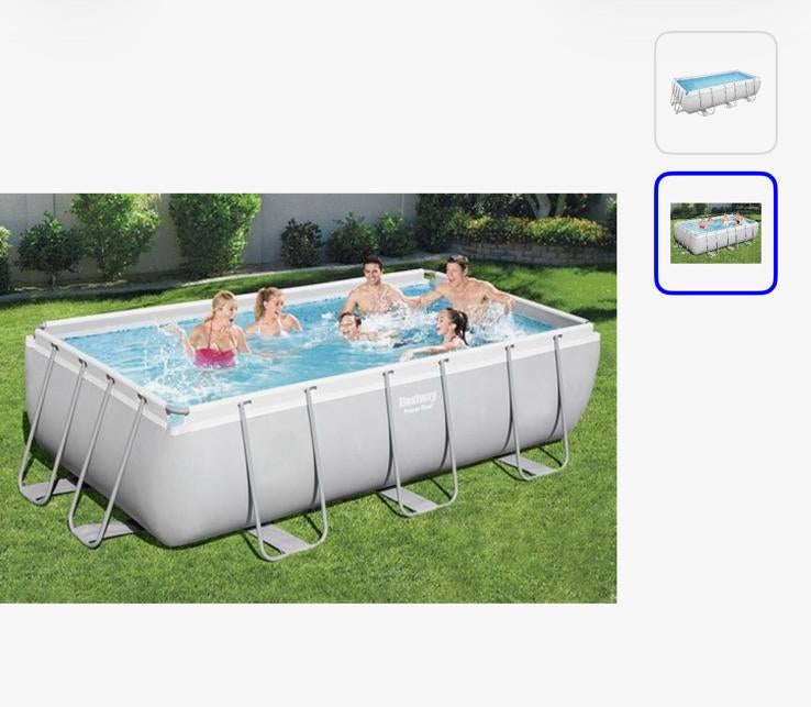 Bestway zwembad 4x2m, Tuin en Terras, Zwembaden, Ophalen, 200 tot 300 cm, 80 tot 120 cm, Zo goed als nieuw