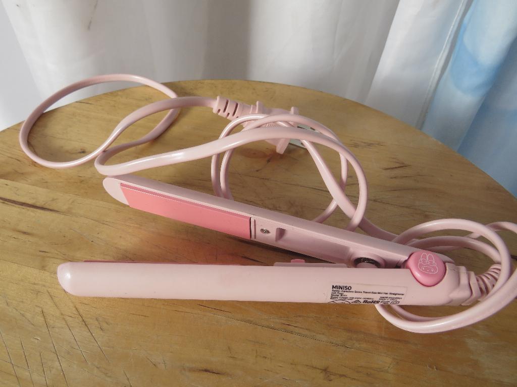 roze mini styltang  my melody amerikaanse stekker, Ophalen of Verzenden, Gebruikt, Krultang of Stijltang