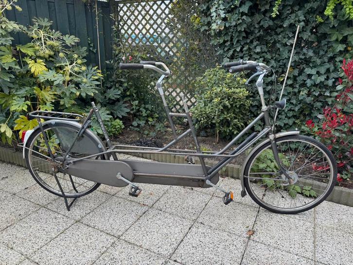 Gazelle Tandem, opknapper, Fietsen en Brommers, Fietsen | Tandems, Gebruikt, Minder dan 10 versnellingen, 53 tot 57 cm, 55 cm of meer