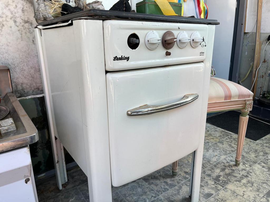 Vintage kookfornuis Lenking, Ophalen, Gebruikt, Minder dan 45 cm