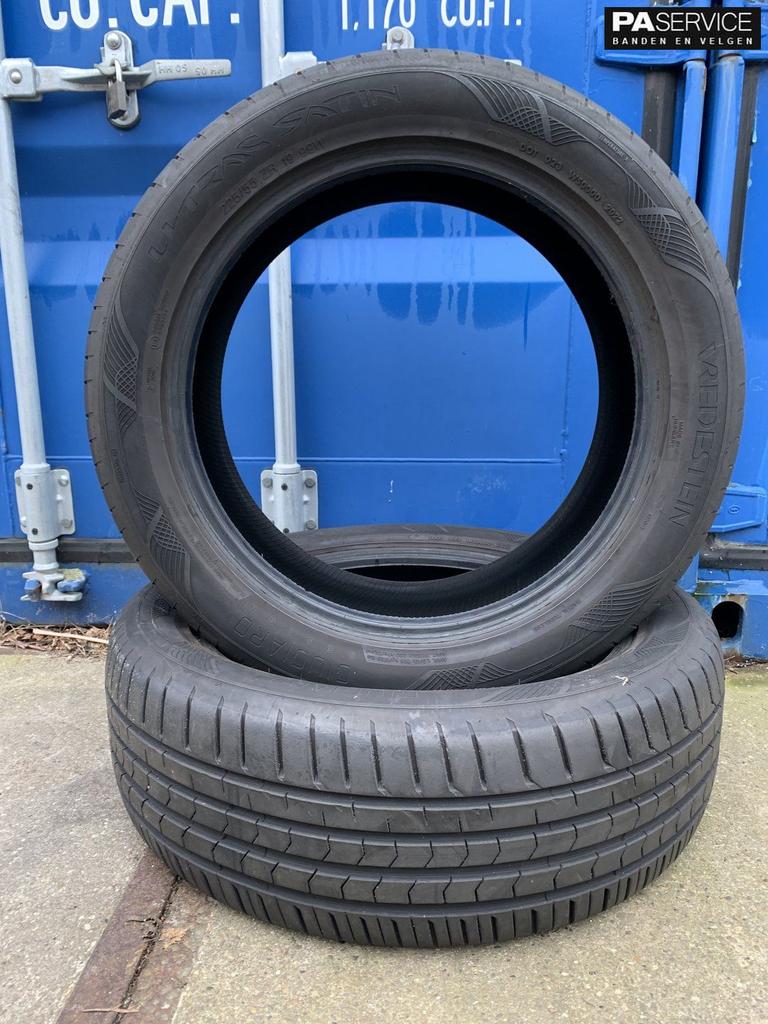 2x Vredestein 225 55 19 Zomerbanden met 7 mm, Gebruikt, -, -, Banden en Velgen