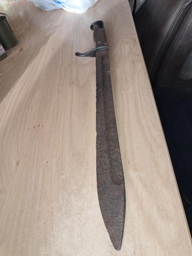 Duitse wo1 bajonet, Verzamelen, Militaria | Algemeen, Ophalen of Verzenden, Landmacht, Duitsland, Mes of Dolk