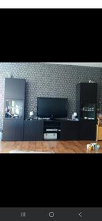 BESTÅ Kast met extra deurtjes in grijs/groen, Ophalen of Verzenden