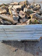 perenhout super droog €110 inclusief bak, Tuin en Terras, Haardhout, Minder dan 3 m³, Ophalen, Blokken